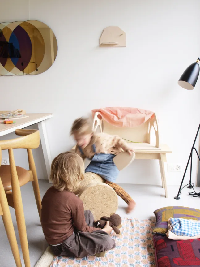 Studio Escargot Spieltücher pflanzengefärbt