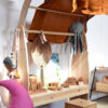 Spielständer Holz Kinderzimmer