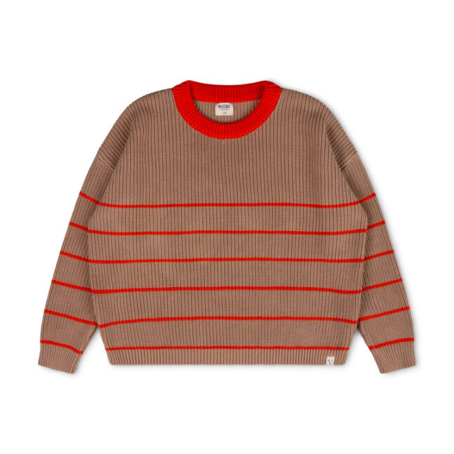 Kuscheliger Sweater aus 100% Biobaumwolle in vier schönen Farben.