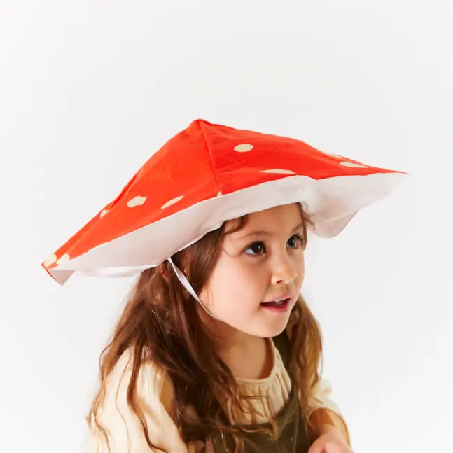 Mushroom Hat von Sarah's Silk