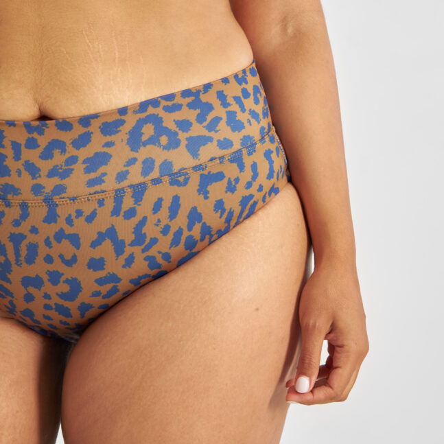 Bikini Pants Slite Leopard par Dedicated