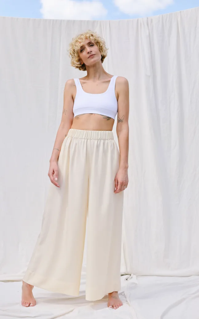 Palazzo elasticated waist pants LOU von OffOn