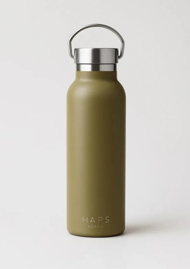 Bouteille d'eau Olive, Ocean, Terracotta et Blush par Haps Nordic