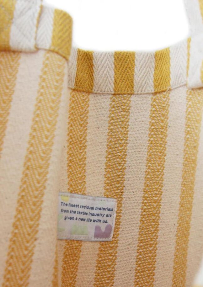 Cotton bag *Stripes Yellow