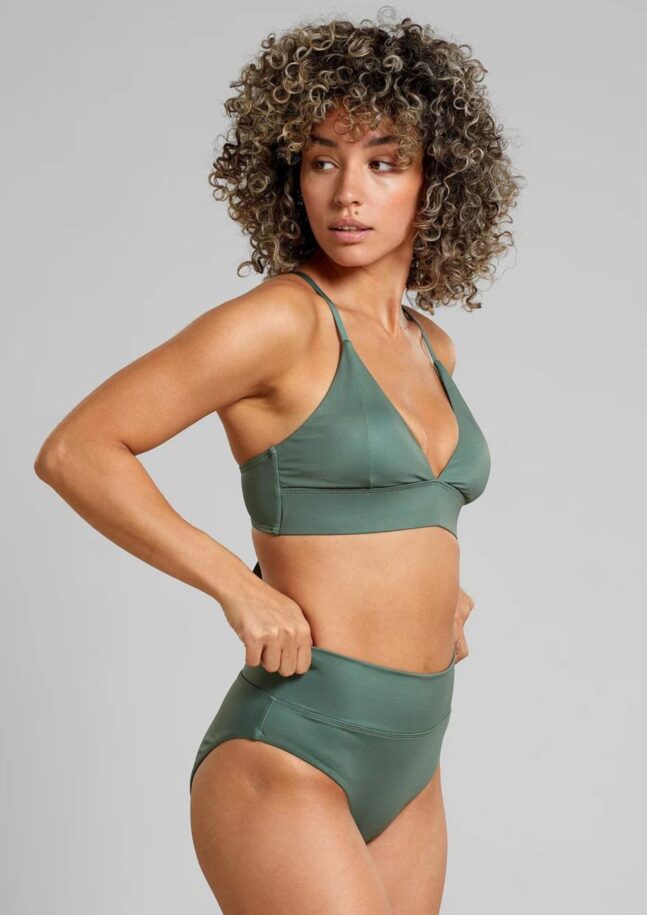 Bikini en Leaf Green