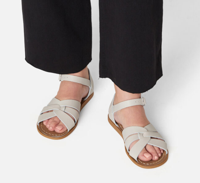 Salt-Water Sandals in stone color