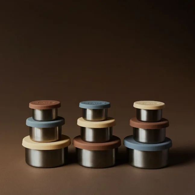 Trio en acier Small Ocean et Olive par Haps Nordic