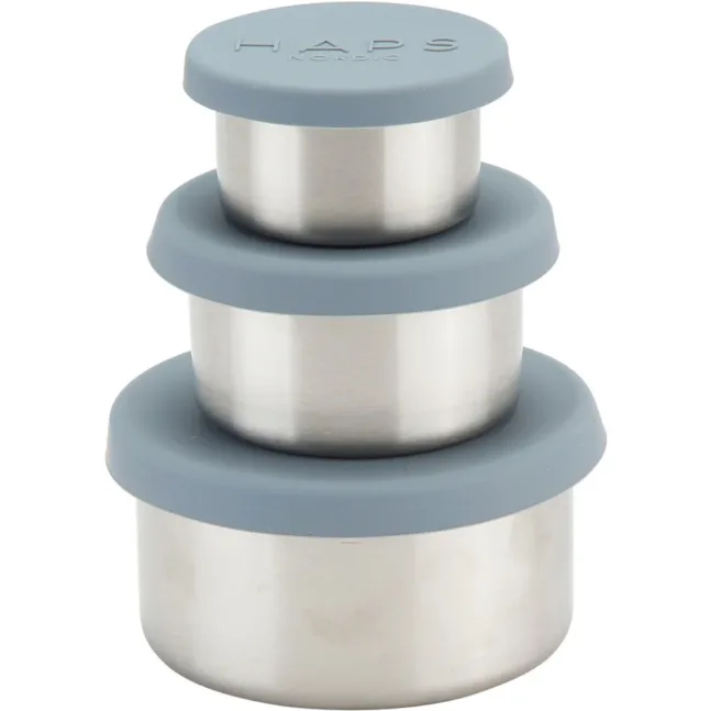 Trio en acier Small Ocean et Olive par Haps Nordic