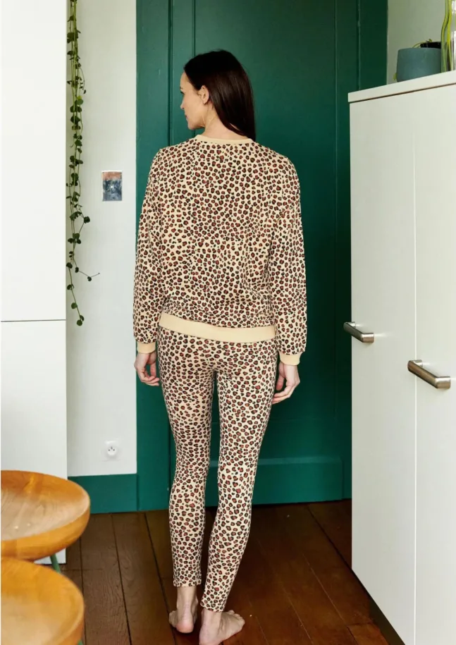 ONDINE Leggings in Leopardenmuster von Frangin Frangine