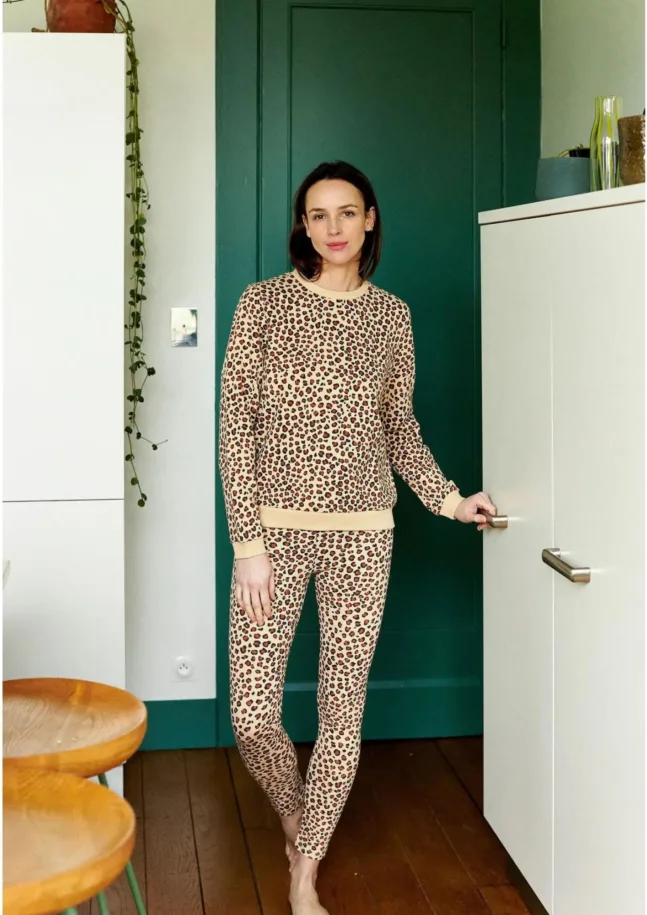 ONDINE Leggings in Leopardenmuster von Frangin Frangine