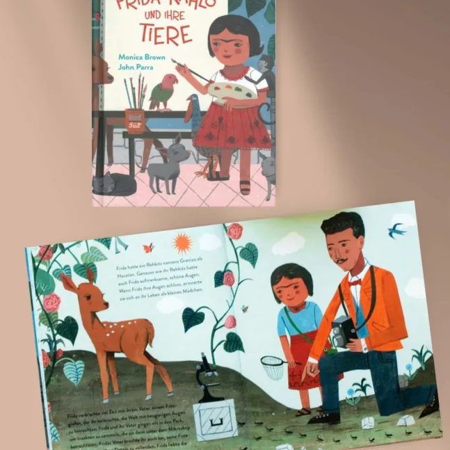 Bilderbuch Frida Kahlo und ihre Tiere, Autorin Monica Brown von Nordsüd