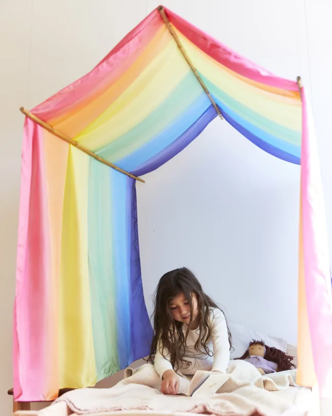 The Play Silk, Double Rainbow par Sarah's Silk