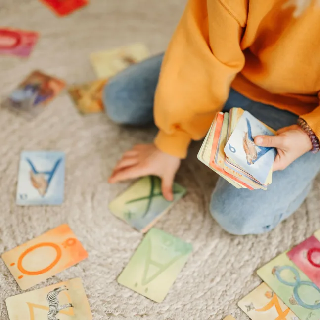 Alphabet Kartenspiel von Grimm's