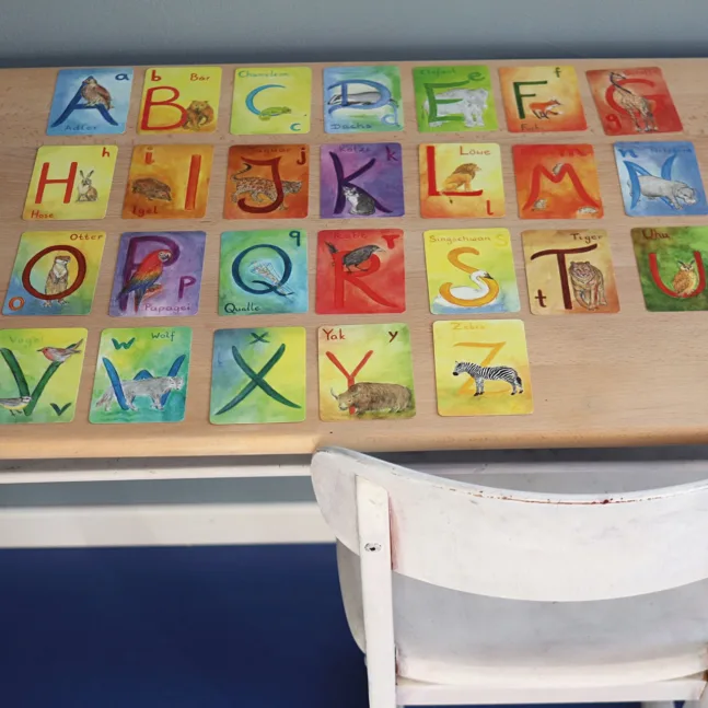 Alphabet Kartenspiel von Grimm's