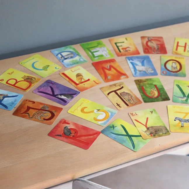 Alphabet Kartenspiel von Grimm's
