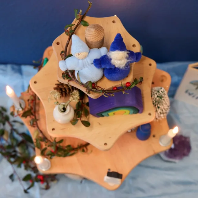 Jahreszeitenständer aus Holz von Grimm's