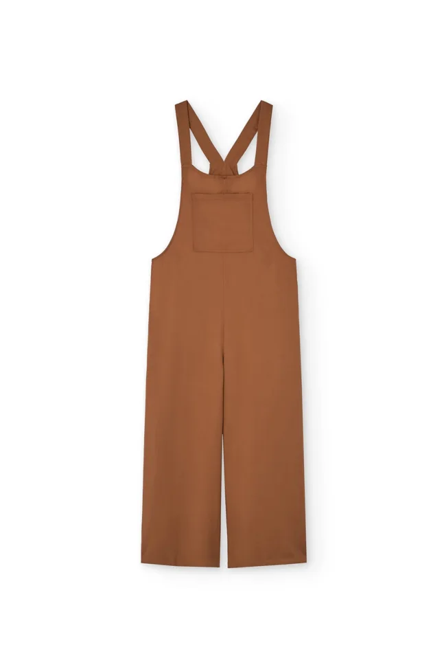 HYUNA Latzhose in Terracotta und Nanvy von Tiralahilacha