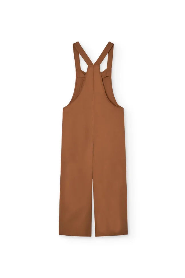 HYUNA Latzhose in Terracotta und Nanvy von Tiralahilacha