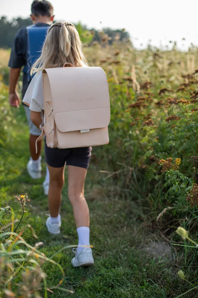 Leder Schultasche KOMPAKT von hukkepack