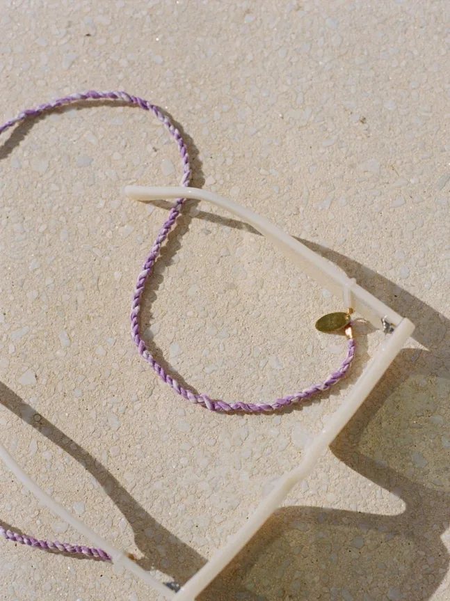 Akala Lavender Twist– Brillenband von Coco Bonito