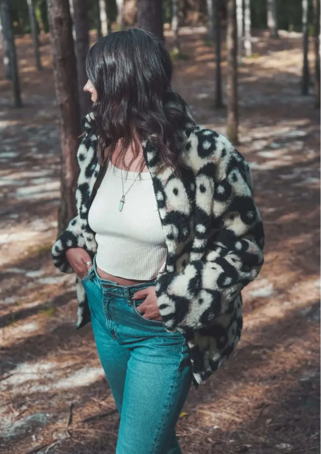 Wolljacke Yin Yang von We Are Wovens