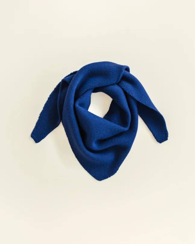 SCARF JOSEPHINA COBALT BLUE HVID