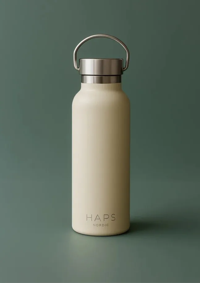 Bouteille isotherme Olive, Ocean, Terracotta et Blush par Haps Nordic
