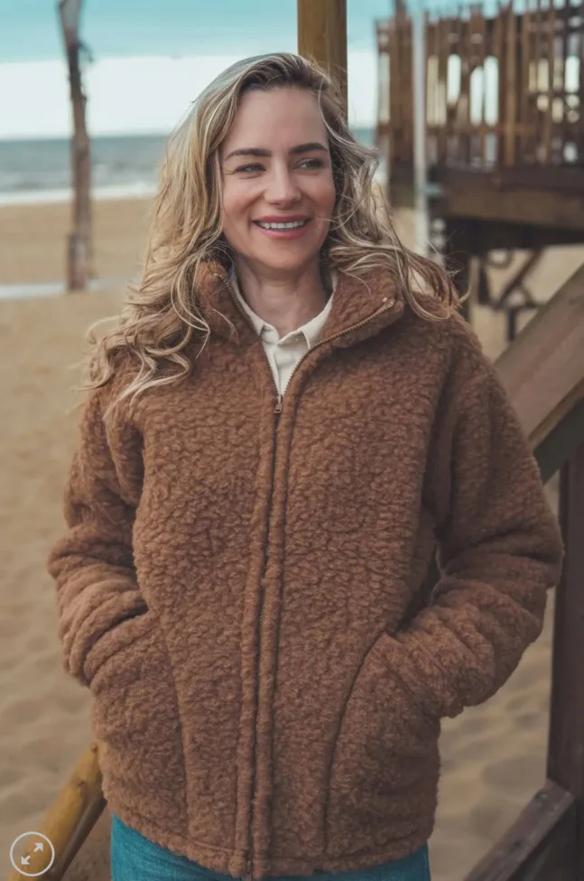 Wolljacke Espresso von We Are Wovens