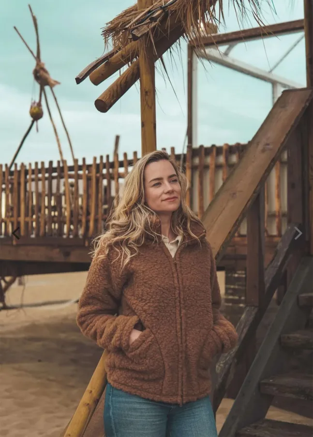 Wolljacke Espresso von We Are Wovens