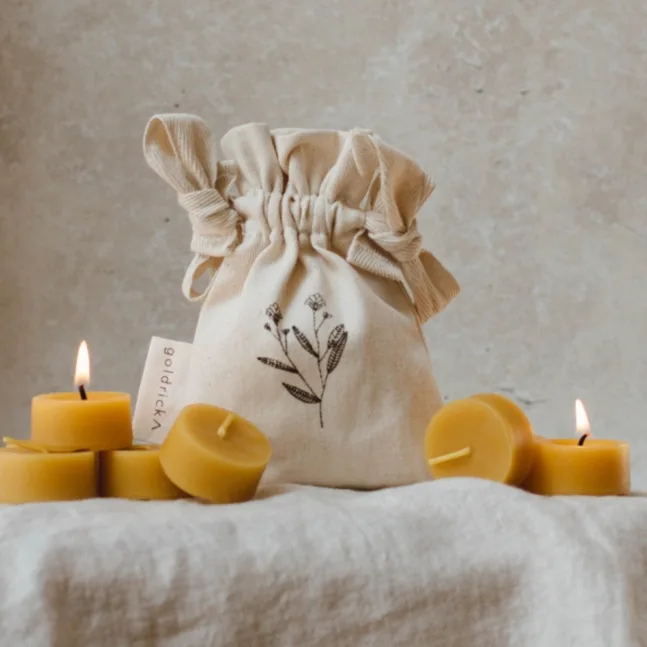 16 Teelichter Set – von Goldrick Natural Living