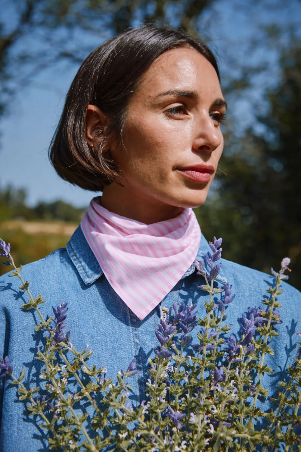 Poudre.Organic.foulard.pink.stripes Poudre.Organic.foulard-pink.stripes