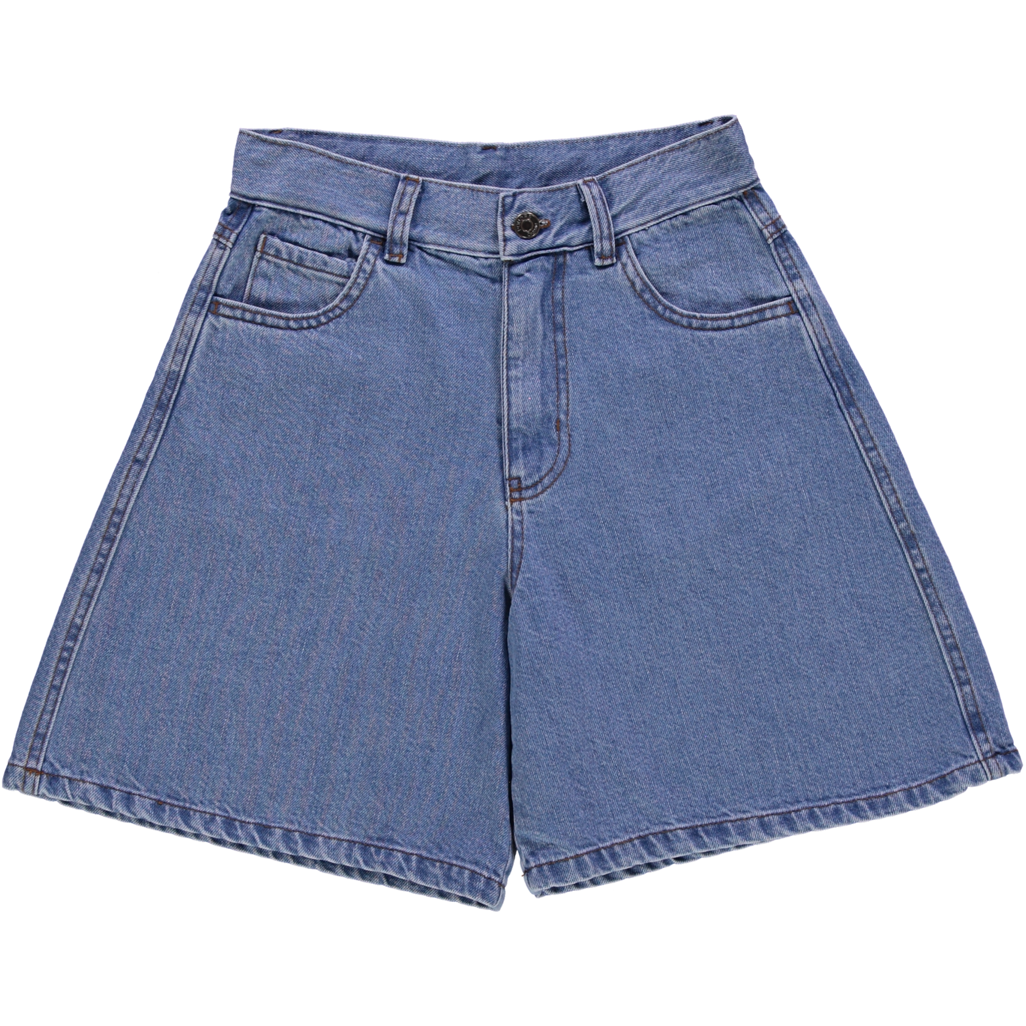 VETIVER Light Blue Denim 2048x2048p Short VETIVER in Denim Noir von poudreorganic