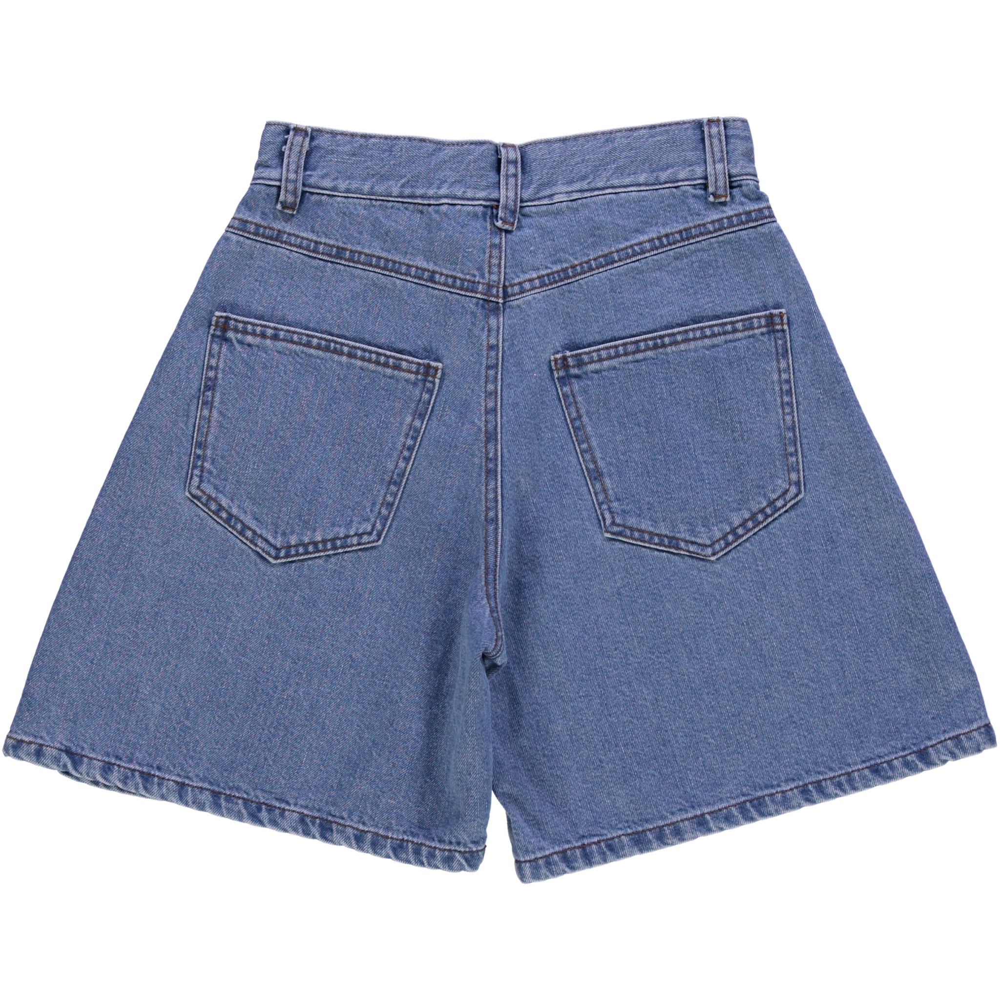 VETIVER Light Blue Denim dos 2048x2048p Chemise CARVI in Denim von poudreorganic